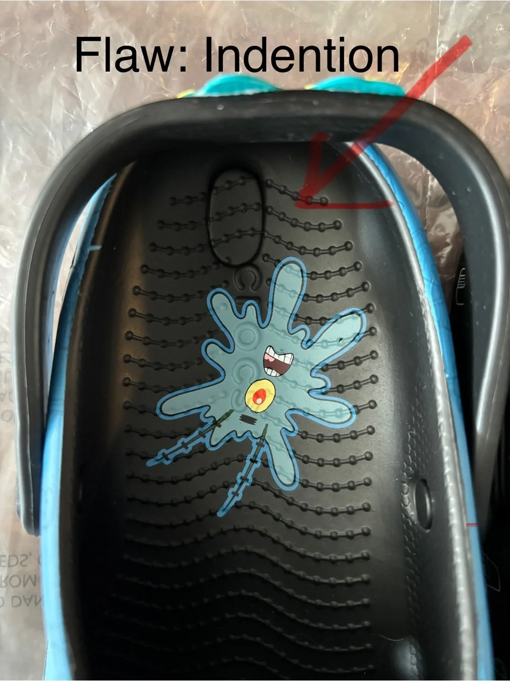 CROCS MENS SpongeBob Blue Clogs with Character Jibbitz **NEW**